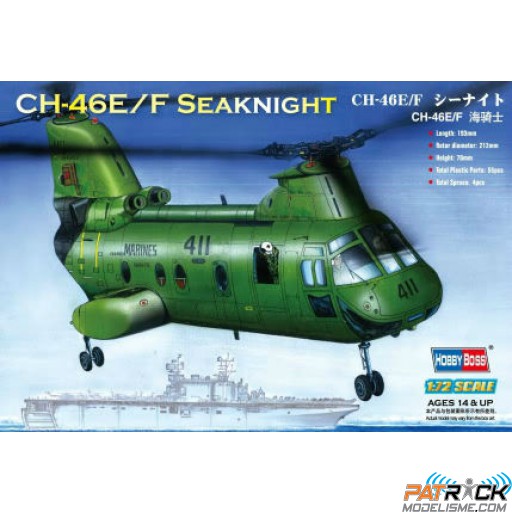 1/72e Hobby boss American CH-46F SeaKnight