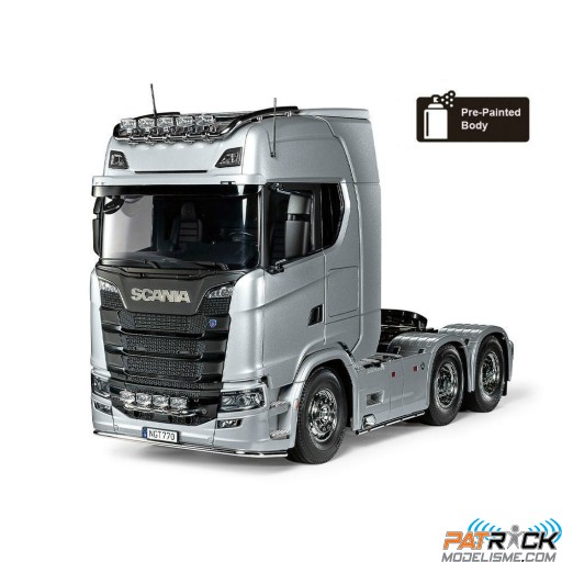 Tamiya Scania 770 S 6x4 Silver Edition 1/14e Kit à monter SUR-COMMANDE