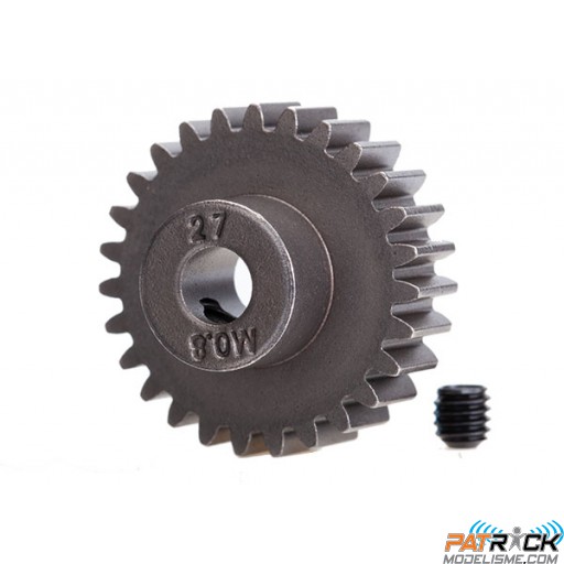 Pignon moteur 27T 32DP 5mm Traxxas Unlimited Desert Racer