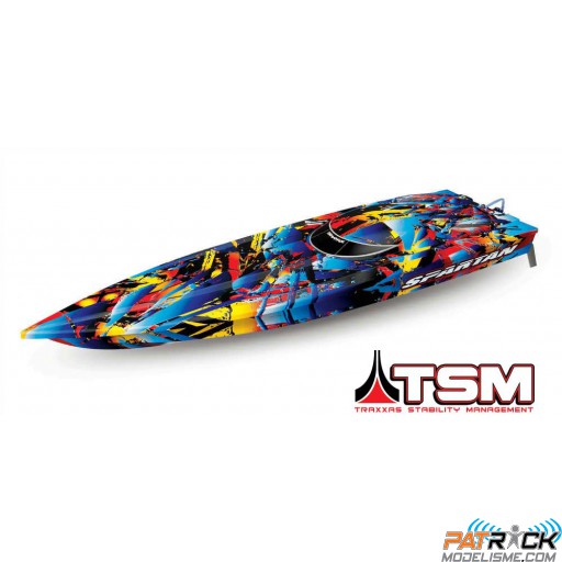 Traxxas SPARTAN Rock'n'roll TSM sans accus/chargeur