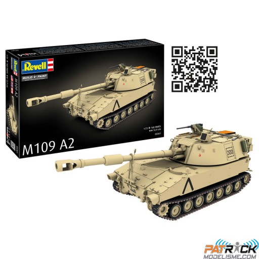 1/72e Revell Obusier automoteur M109 A2