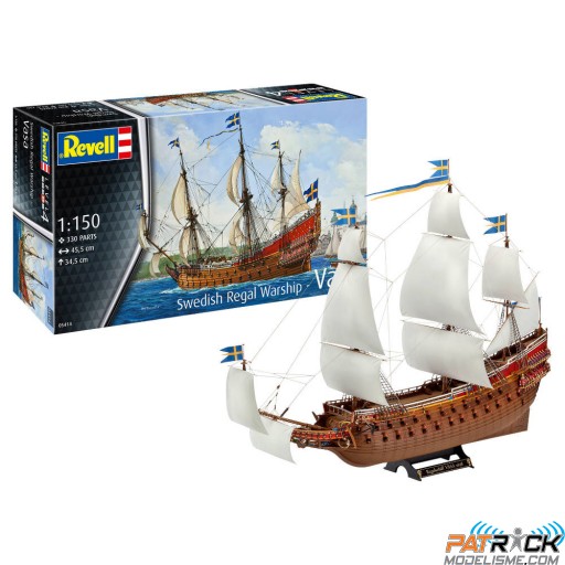 1/150e Revell Navire de guerre royal suédois «Vasa»