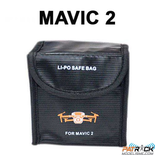 Sac de protection lipo 2 batteries pour Mavic 2