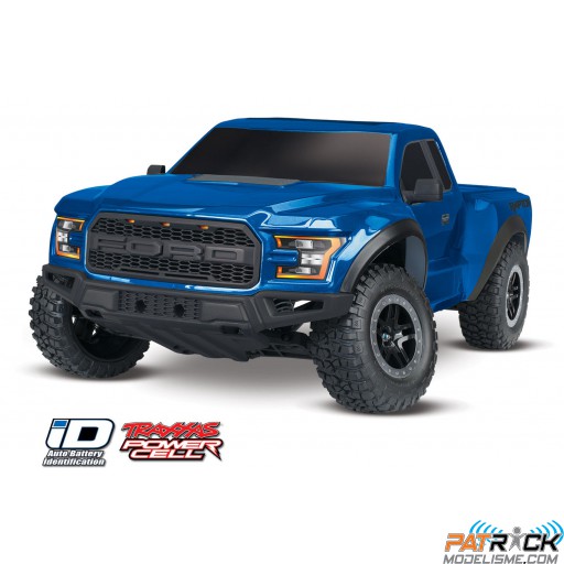Traxxas FORD RAPTOR F-150 Bleu - 4x2 - TQ ID 1/10 BRUSHED