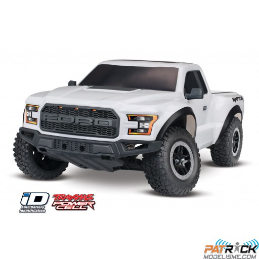 Traxxas FORD RAPTOR F-150 Blanc - 4x2 - TQ ID 1/10 BRUSHED