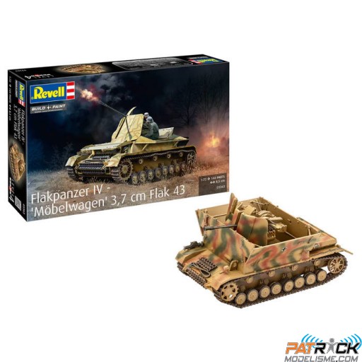 1/72e Revell Char anti-aérien IV "Möbelwagen" 3.7cm Flak 43