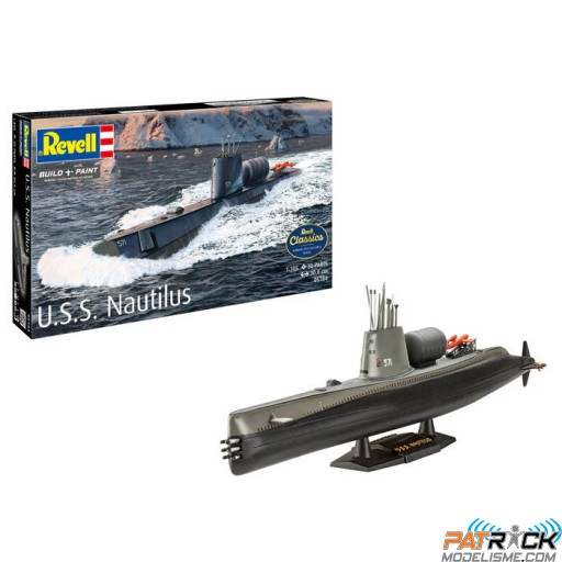 1/305e Revell Sous-marin U.S.S. nautilus