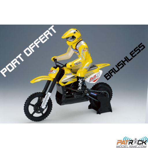 Moto Cross ANDERSON M5 BRUSHLESS JAUNE ARTR
