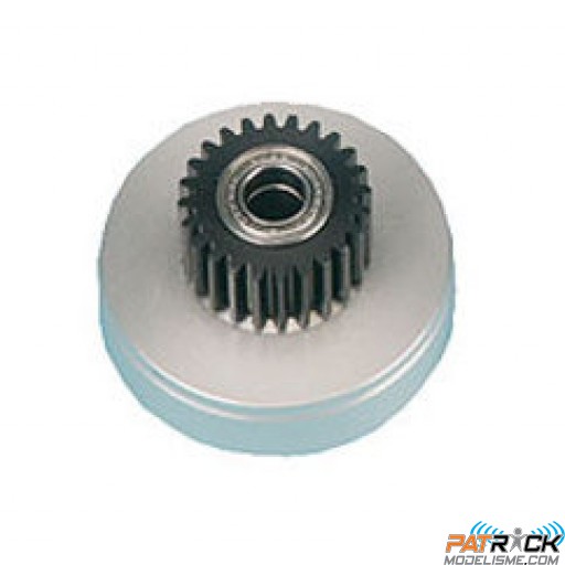 Graupner HEIM 4448.124 - Cloche d'embrayage métallique 24 dents