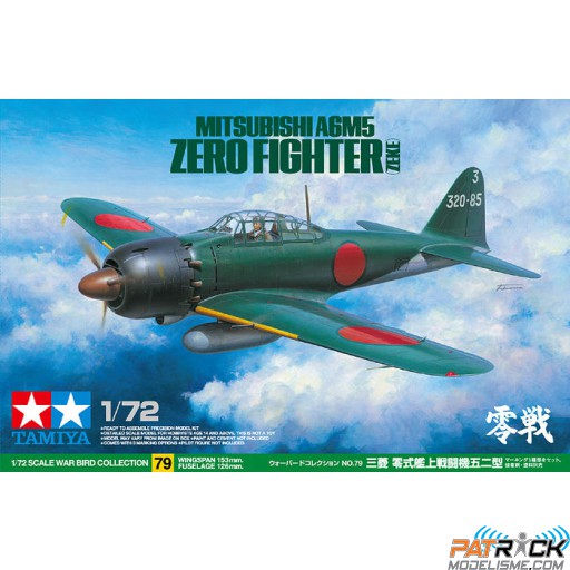 1/72e Tamiya Mitsubishi A6M5 (ZEKE) - Zero Fighter
