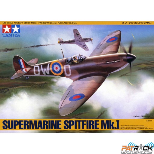 1/48e Tamiya Supermarine Spitfire Mk.I