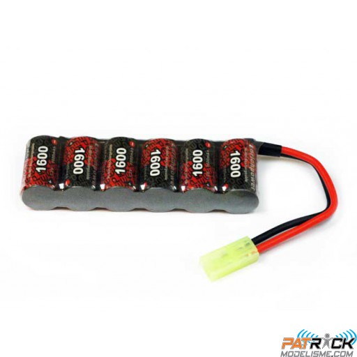 Accu NiMH Enrich Power 7,2v 1600mAh Mini Tamiya