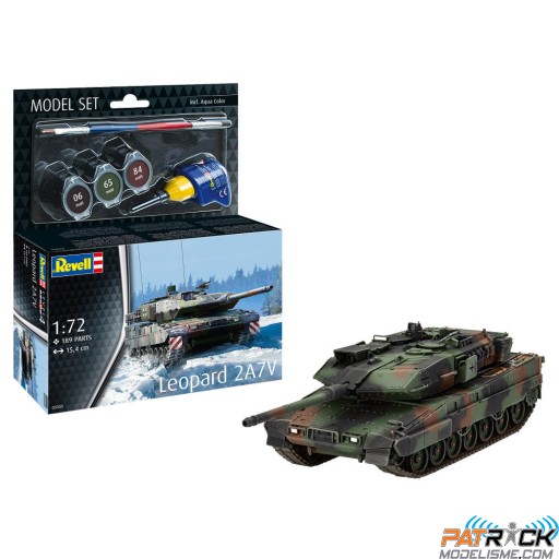 1/72e Revell Model set Leopard 2 A7V