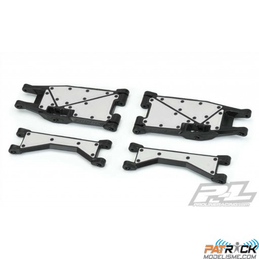 Set de bras PRO inférieur et supérieur avant ou arrière X-MAXX