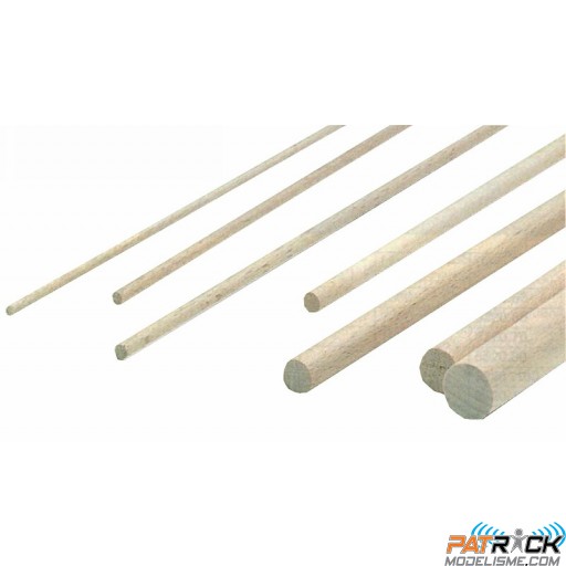 Tourillon de hêtre 4 mm 90cm