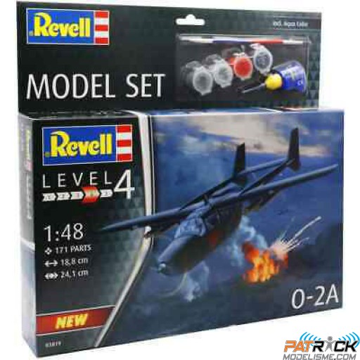 1/48e Revell Model Set O-2A Skymaster