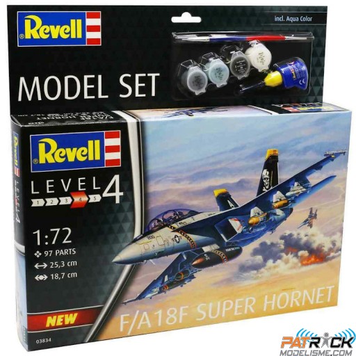 1/72e Revell Model Set F/A-18F Super Hornet