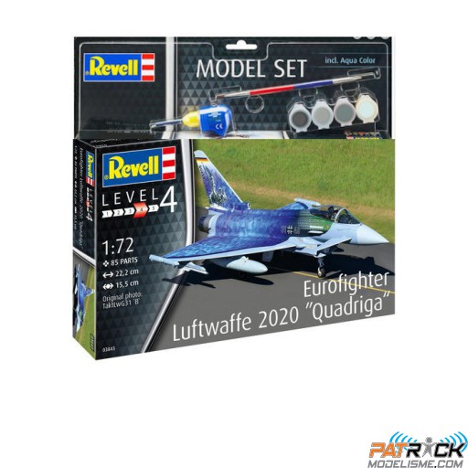 1/72e Model Set Eurofighter "Luftwaffe 2020 Quadriga"