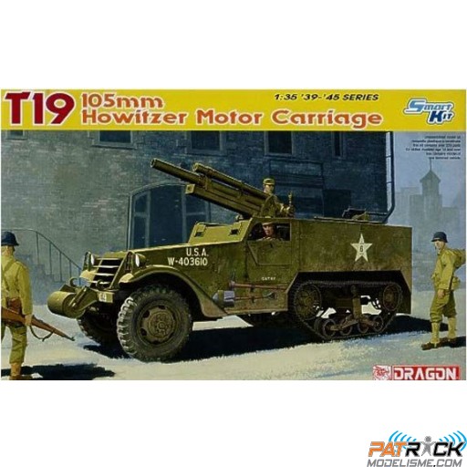 1/35e Dragon Models T19 105mm Howitzer Motor Carriage