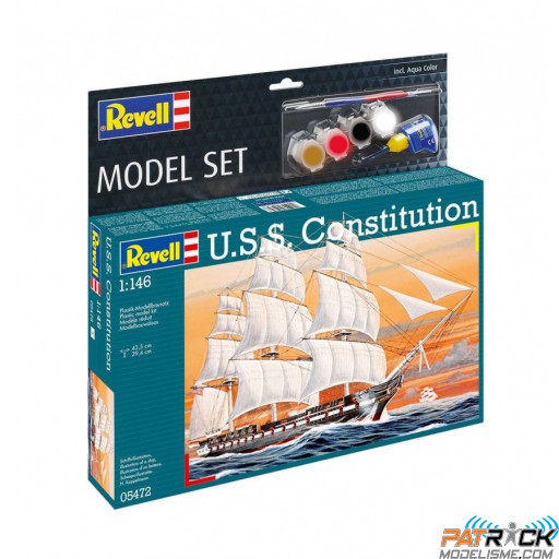1/146e Model Set USS Constitution