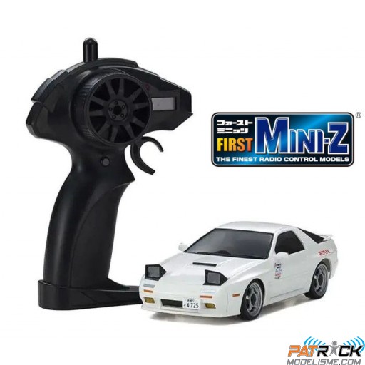 Kyosho First Mini-Z 1:28 Initial-D Mazda Savanna RX-7 FC3S Blanche
