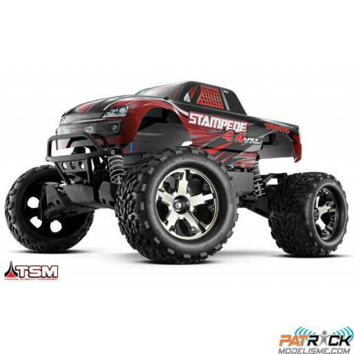 Traxxas Stampede 4x4 VXL BRUSHLESS Rouge