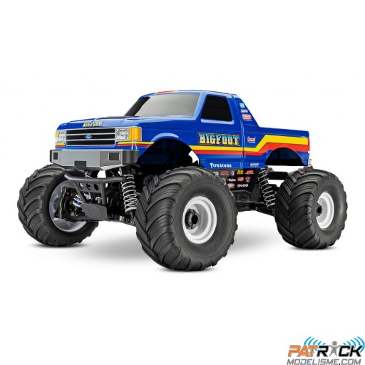 Traxxas BigFoot 4X4 BL-2S HD Clipless 1/10e SUR-COMMANDE