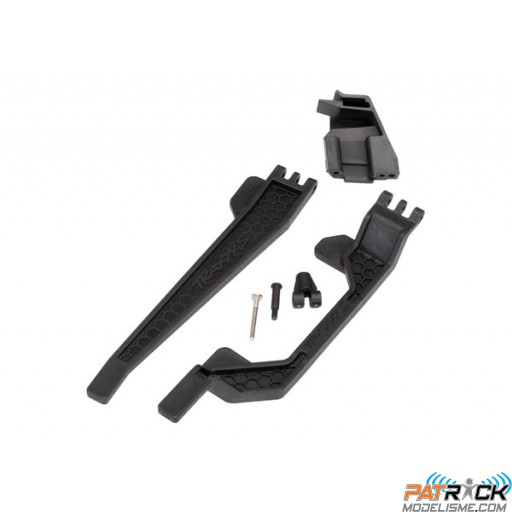 Set support de batterie Option - Rustler 4X4/VXL