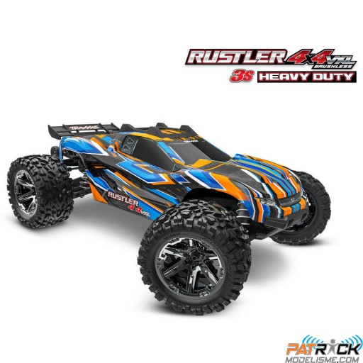 Traxxas Rustler 4x4 VXL 3S HD 1/10e Orange