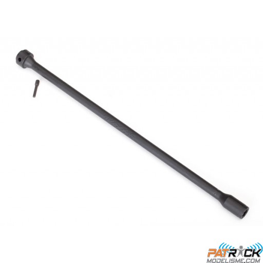Cardan central plastique noir  - Rustler 4X4
