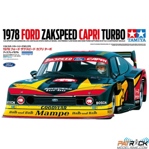 1/24e Tamiya Ford Zakspeed Capri Turbo 1978