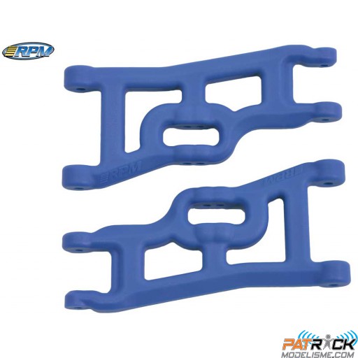 Bras A avants renforcés Offset RPM bleu Traxxas Slash 2wd & Nitro Slash