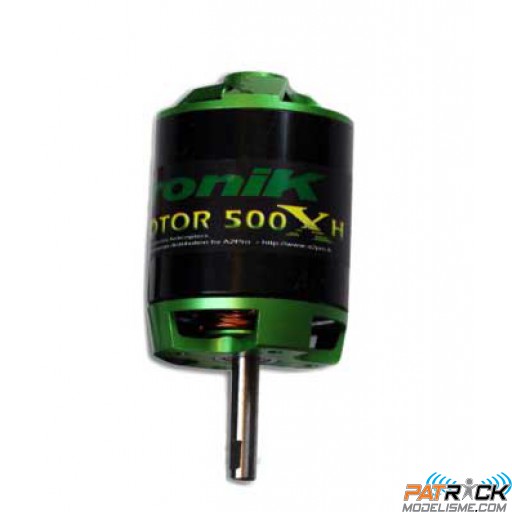 Moteur brushless 500XH Kv 1900 (4S) pour hélicos classe 500 SUR-COMMANDE