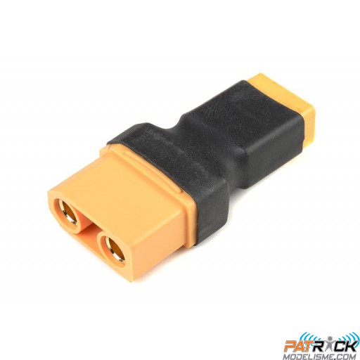 Adaptateur compact XT60 mâle - XT90 Femelle