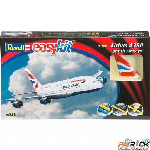 1/288e Revell Airbus A380 British Airways Easy kit