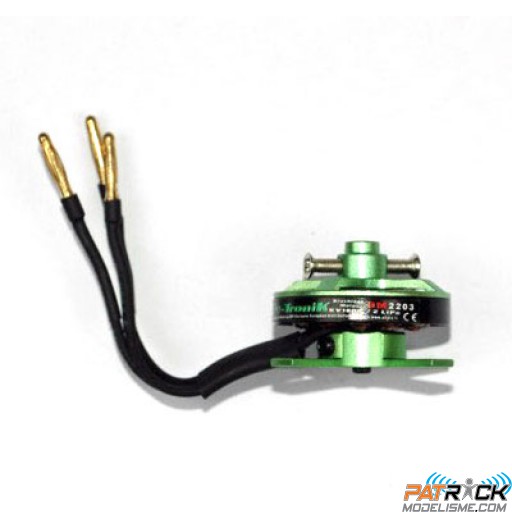 Moteur brushless Protronik DM2203-21 2100kv 50w LiPo 2s