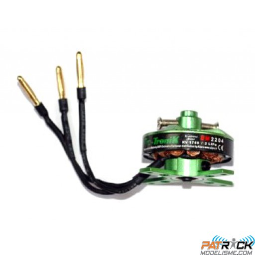 Moteur brushless Protronik DM2204-16 1750kv 65w LiPo 2s