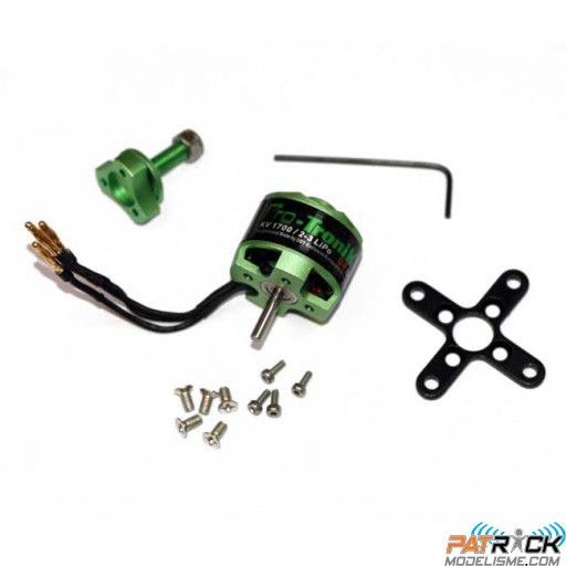 Moteur brushless Protronik DM2210 1700kv 140w LiPo 2s/3s