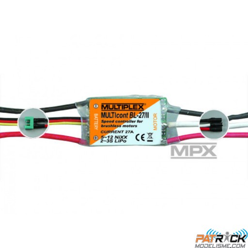 Controleur Multiplex MULTIcont BL-27/II