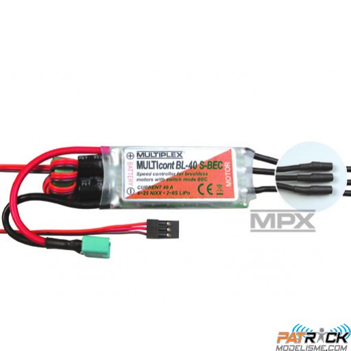 Controleur Multiplex MULTIcont BL-40 SBEC