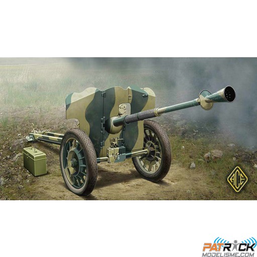 1/72e Ace Models Canon Français anti-chars 25mm SAL mle.1937