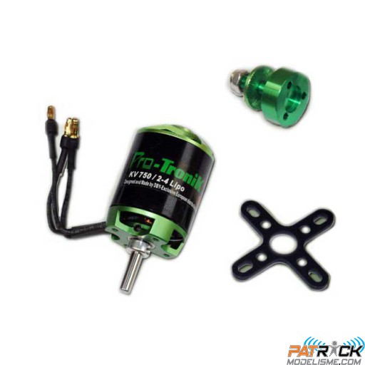 Moteur brushless Protronik DM2630 750kv 500w 