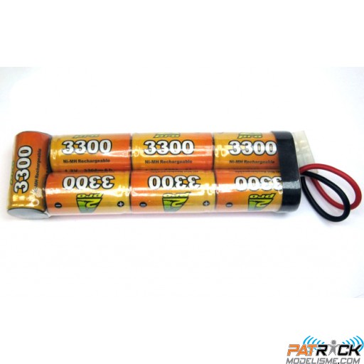 Accu NiMH A2pro Pack AP-3300Sc TAMIYA 8,4V