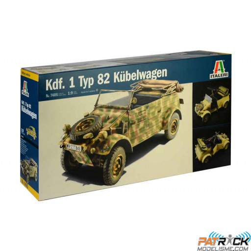 1/9e Italeri Kdf. 1 Typ 82 Kübelwagen