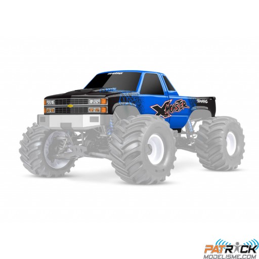 Carrosserie Chevrolet GMT400 CK Bleu - X-Maxx/XMonster SUR-COMMANDE
