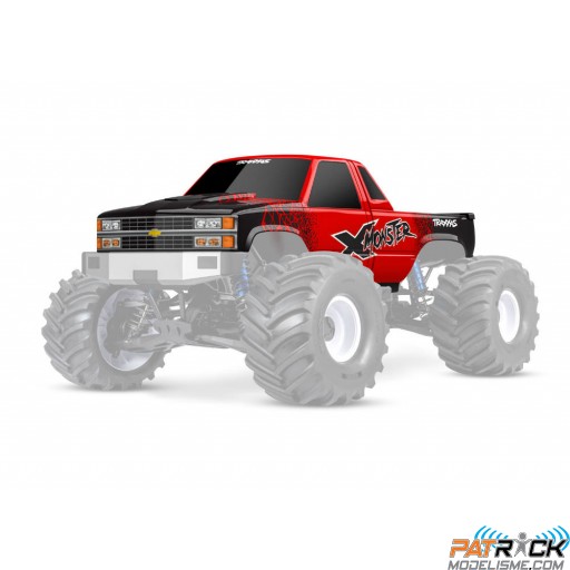 Carrosserie Chevrolet GMT400 CK Rouge - X-Maxx/XMonster SUR-COMMANDE