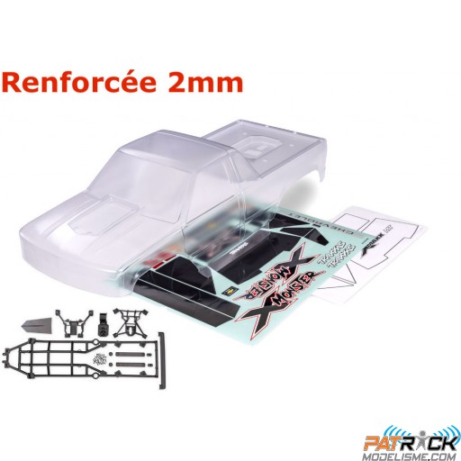 Carrosserie Chevrolet GMT400 CK à peindre renforcée 2mm - X-Maxx/XMonster SUR-COMMANDE