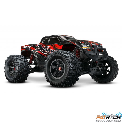 Traxxas X-MAXX 6S 4X4 - BRUSHLESS - WIRELESS - ID - TSM Rouge
