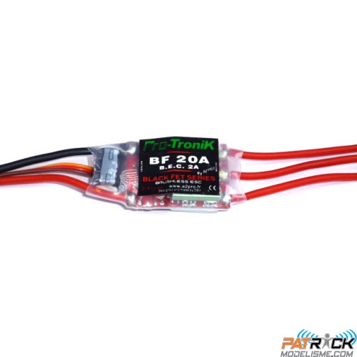 Contrôleur Pro-Tronik-ESC BF20A BEC 2A 2à4S Dean