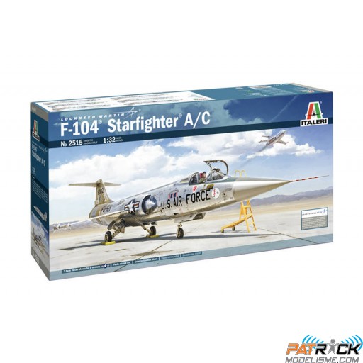 1/32e Italeri F104A/C Starfighter SUR-COMMANDE